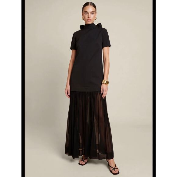 o.p.t Dresses & Skirts - $297 New O.P.T black Elowen cotton dress sz M